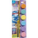 Carioca Tempera in Vasetti 25 ml + Pennello - Pastel