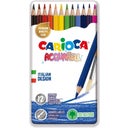 Carioca Acquarell Pencils Tin Box - 12 items