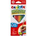 Carioca Supercolor Triangular Pencils - 12 Stk