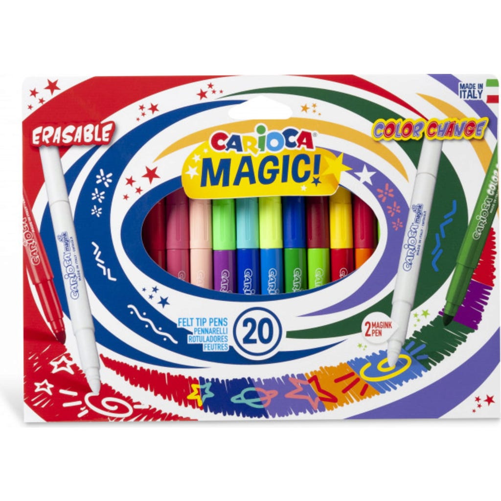 Carioca Magic Markers Felt Tip Pens Playpolis