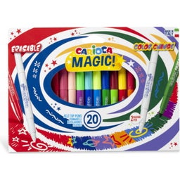 Carioca Magic Markers Felt Tip Pens - 20 Stk