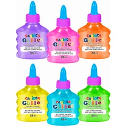 Carioca Glitter Glue 88 ml - Neon