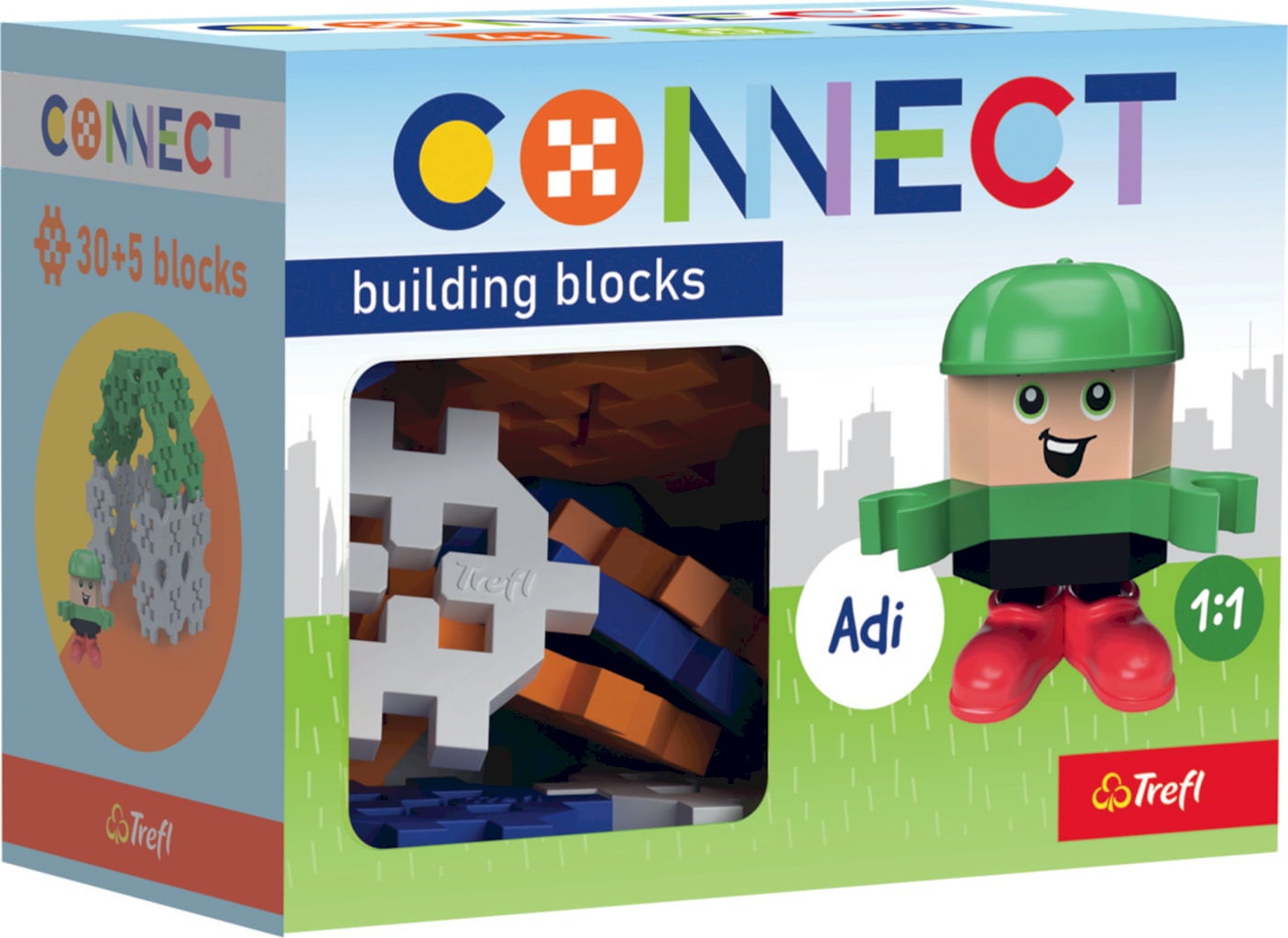 Trefl CONNECT - POCKET 30 + 5 - Boy Adi