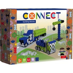 CONNECT L - Artic Lorry / Truck + Crane 281 parts - 1 item