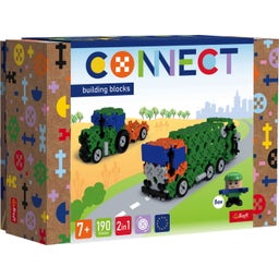 CONNECT M - Garbage Truck / Tractor with Trailer 190 parts - 1 item