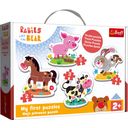 Baby Puzzle - Babies & the Bear 'Farmtiere'