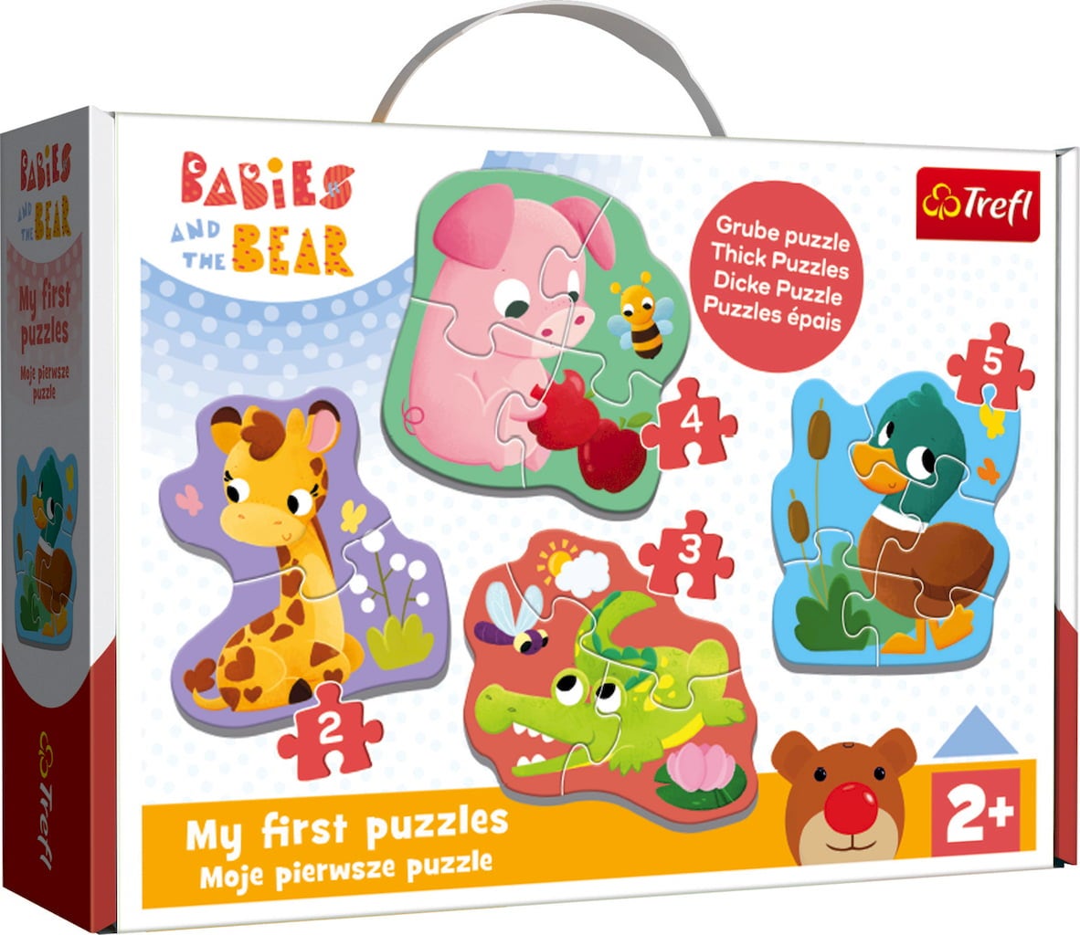 Trefl Baby Puzzle - Babies & the Bear - 1 Stk