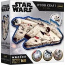 Puzzle in Legno 160 Pezzi - Star Wars Millennium Falcon - 1 pz.