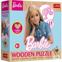 Trefl Holz Puzzle Junior 50 Teile - Barbie - 1 Stk