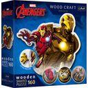 Holz Puzzle 'Ironman's Flug' 160 Teile - Marvel Avengers