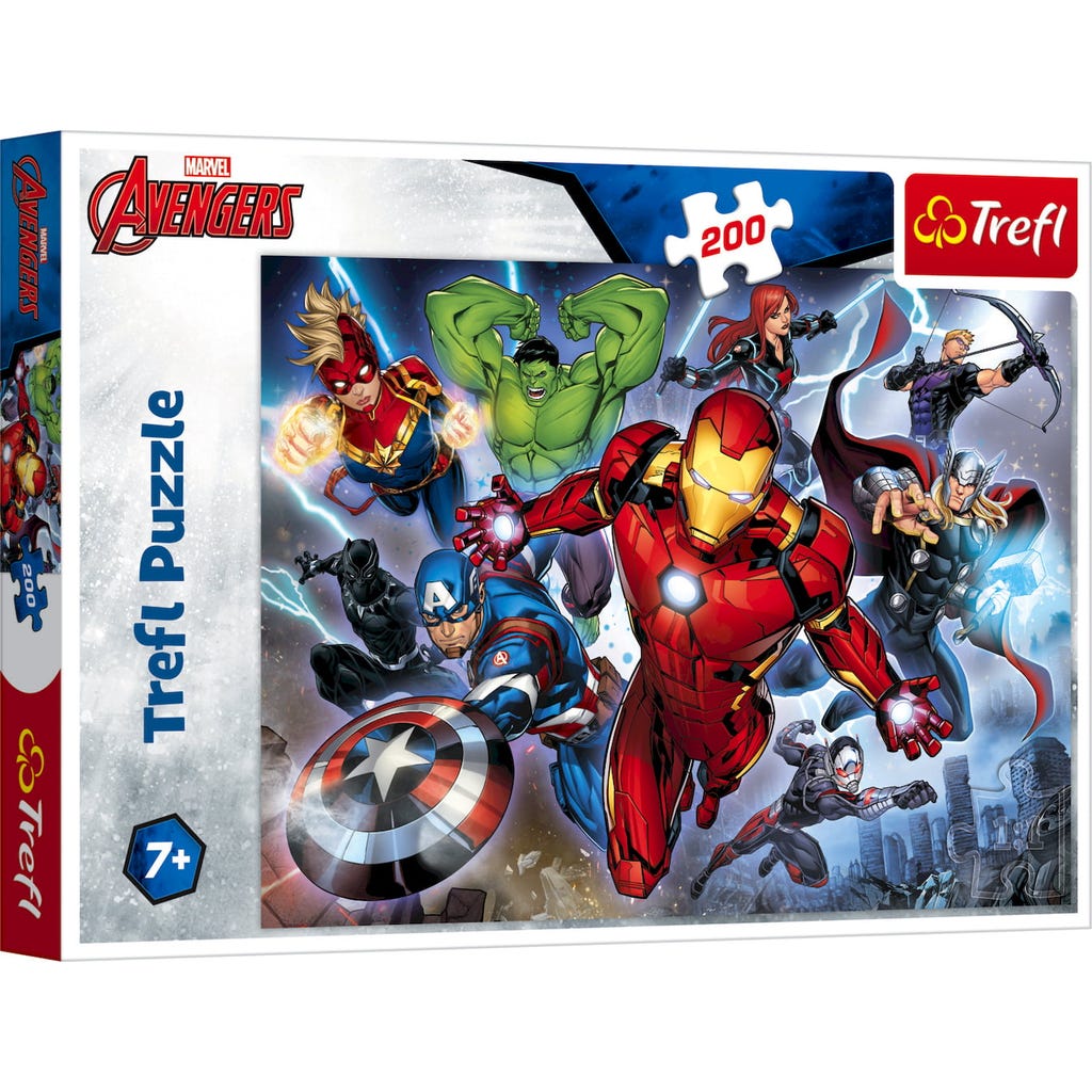 Trefl Puzzle 200 pieces - Marvel Avengers - Playpolis