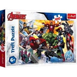 Puzzle 'The Power of the Avengers' 100 Teile - Marvel Avengers - 1 Stk