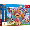 Trefl Glitter Puzzle - PAW Patrol, 100 delov - 1 k.