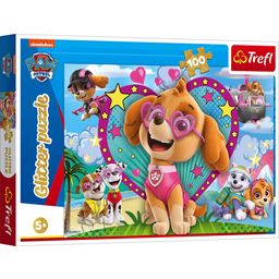 Trefl Glitter Puzzle – PAW Patrol 100 Teile - 1 Stk