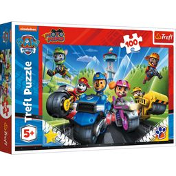 Puzzle 100 Teile 'auf der Rennbahn' - Paw Patrol - 1 Stk