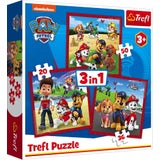 Trefl 3in1 Pussel - Paw Patrol