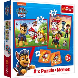 Trefl 2in1 Pussel + Memo - Paw Patrol - 1 st.