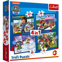 4 in 1 Puzzle - Paw Patrol (35, 48, 54, 70 Teile) - 1 Stk