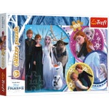 Glitter Puzzle 100 pieces - Disney Frozen II