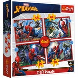 4 in 1 jigsaw puzzle - Spider-Man (35, 48, 54, 70 pieces)