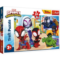 Maxi Puzzle 24 pieces - Marvel Spidey Amazing Friends - 1 item