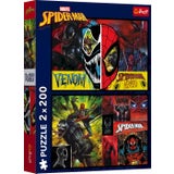 Puzzle 2 x 200 pieces - Marvel Spider-Man