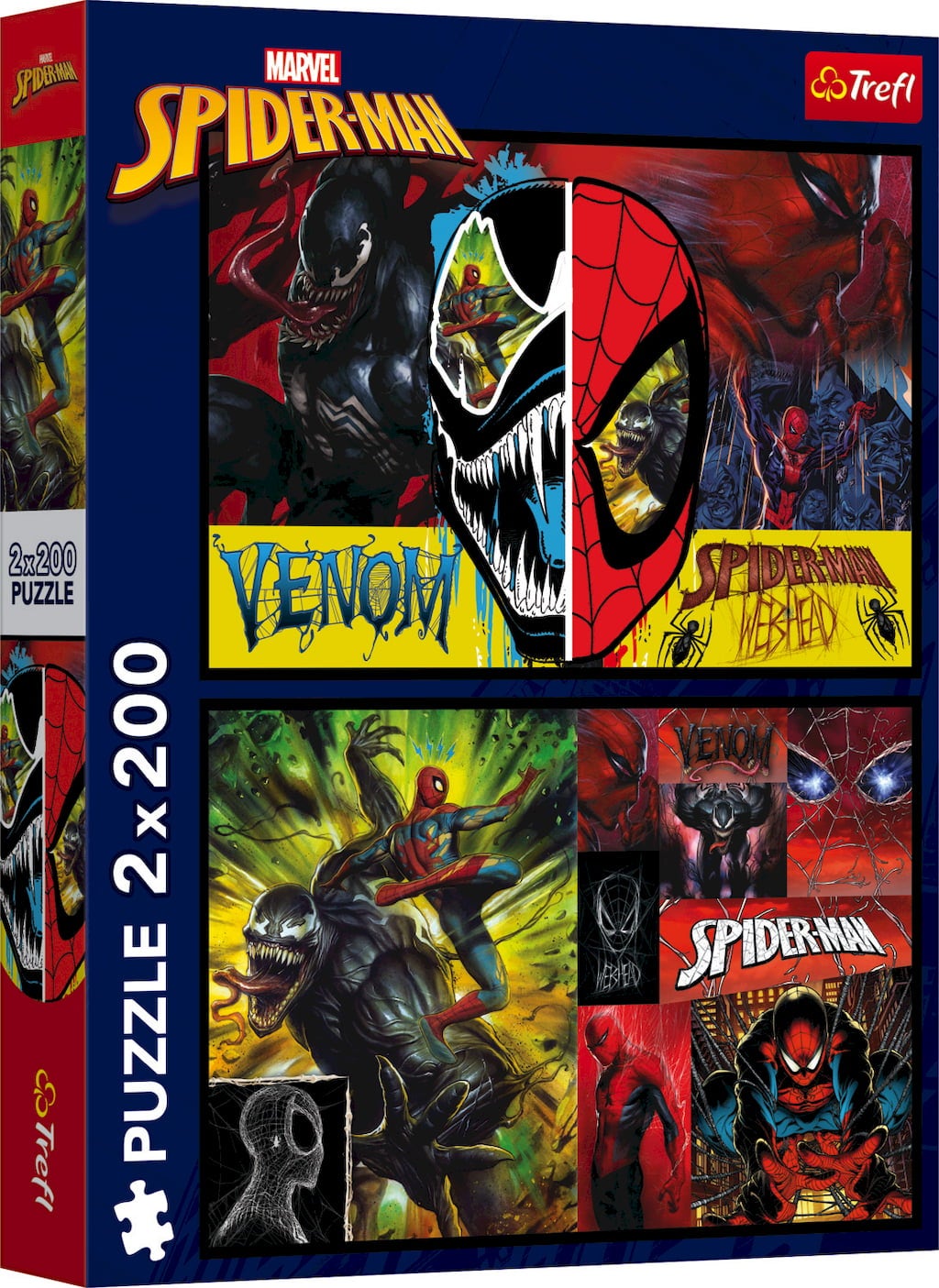 Trefl Puzzle 2 x 200 Teile - Marvel Spiderman