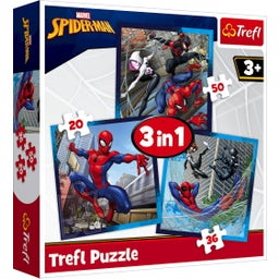 Trefl 3 in 1 Puzzle - Spider-Man - 1 item