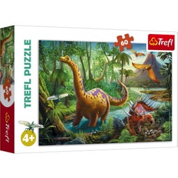 Trefl Puzzle 60 Teile - Dinosaurier - 1 Stk