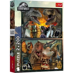 Trefl Puzzle - Jurrasic World 2 x 200 Teile - 1 Stk