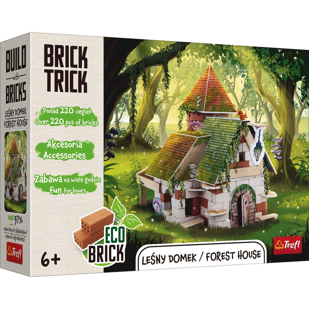Trefl Brick Trick - M 220 pieces - Forest House - Playpolis