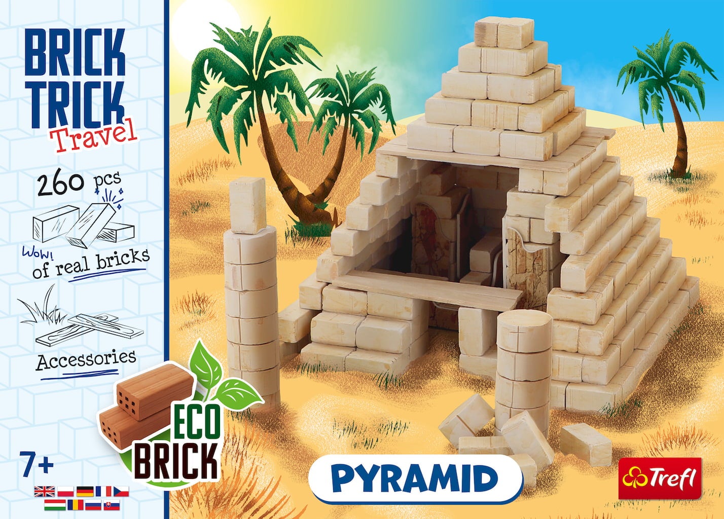 Brick Trick - M 260 Pezzi 'Pyramid' - Travel - 1 pz.