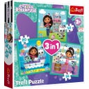 3-in-1 Puzzle - Gabby's Dollhouse 20, 36, 50 Pieces - 1 item