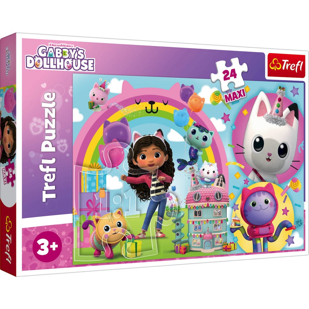 Trefl Maxi Puzzle - Gabby's Dollhouse 24 Pieces - Playpolis