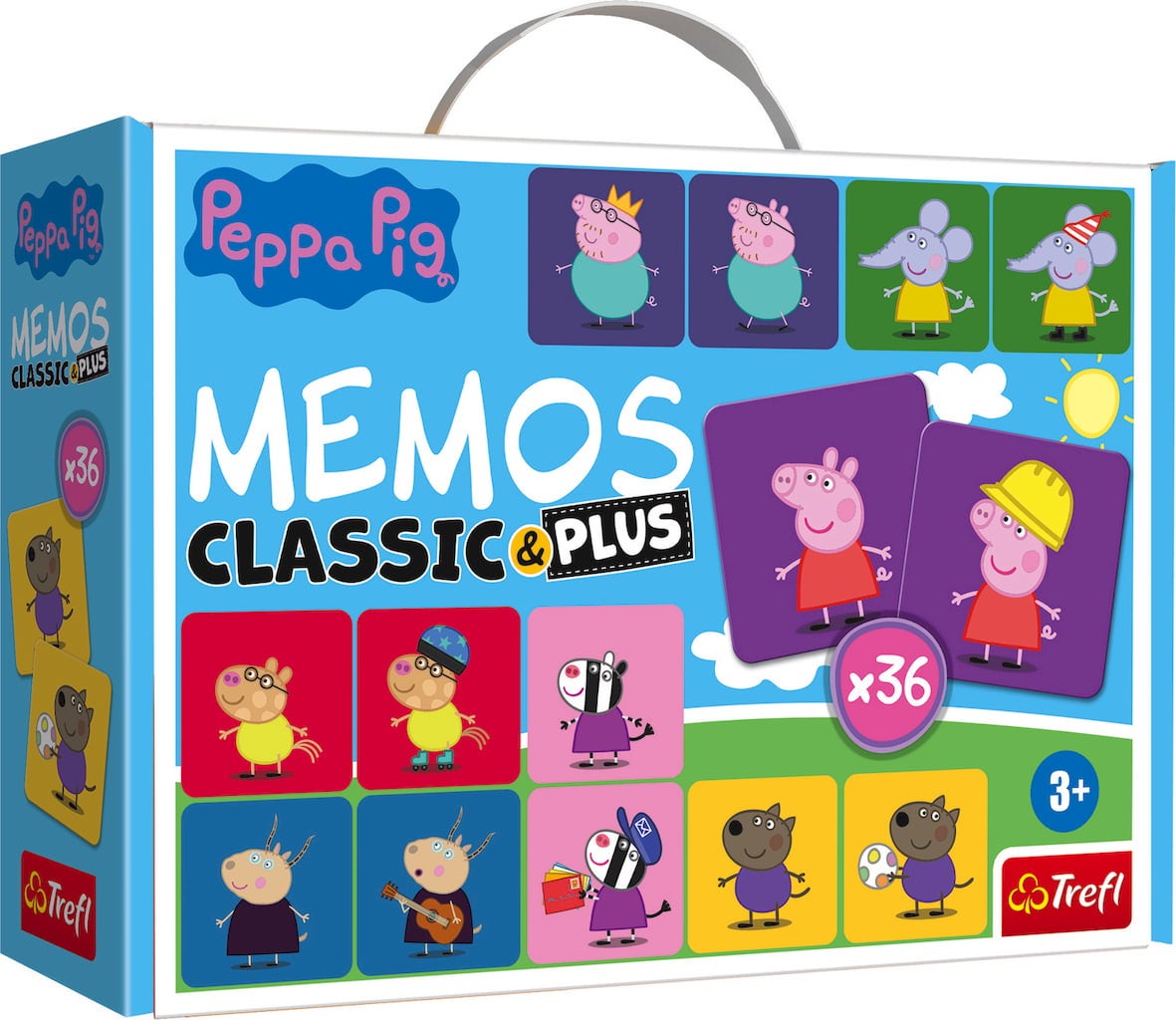 Trefl Memos Classic & Plus - Peppa Pig - 1 pz.