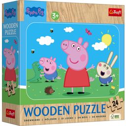 Trefl Holz Puzzle Junior 24 Teile - Peppa Pig - 1 Stk