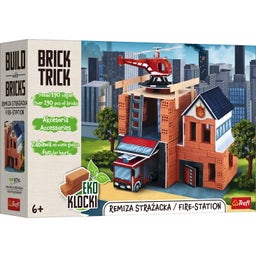 Brick Trick - XL 190 pieces - Fire Station - 1 item