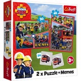 Trefl Puzzle + Memo - Fireman Sam