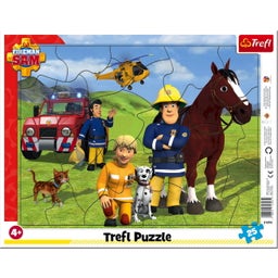 Trefl Frame Puzzle - Fireman Sam 25 pieces - 1 item