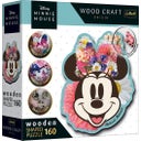 WOOD CRAFT Wooden Puzzle 160 Pieces - Minnie Mouse - 1 item