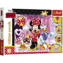 Glitter Puzzle - Disney Minnie Mouse 100 Piezas - 1 ud.