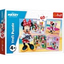 Puzzle 60 Teile - Fotogalerie - Minnie Mouse - 1 Stk