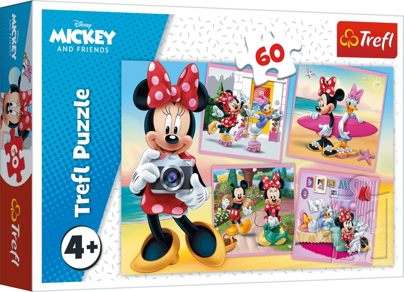 Trefl Puzzle 60 Pezzi - Disney Minnie Mouse - 1 pz.
