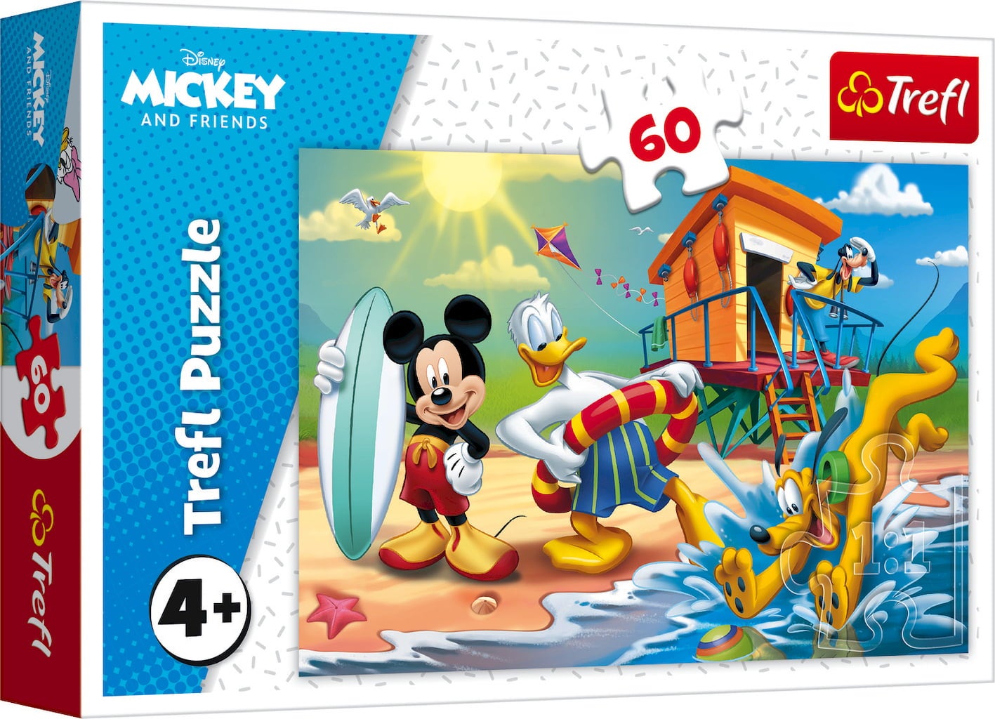 Puzzle - Disney Mickey Mouse y sus Amigos 60 Piezas