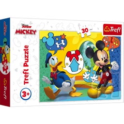 Trefl Puzzle - Mickey Mouse Funhouse 30 Teile - 1 item