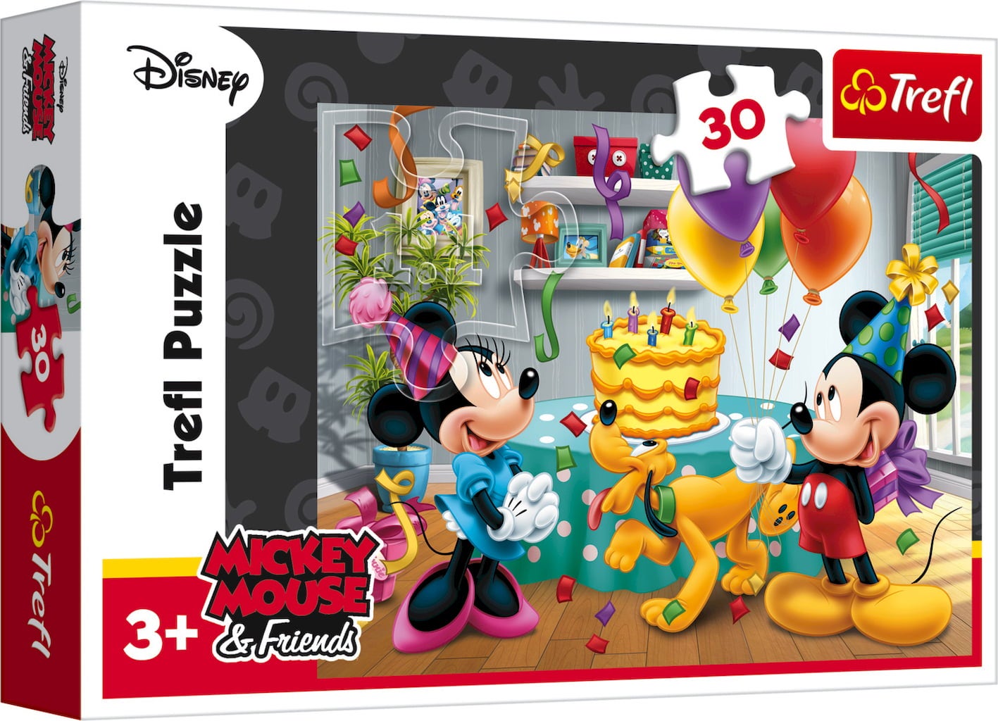 Puzzle - Fiesta de Cumpleaños / Mickey & Minnie 30 Piezas