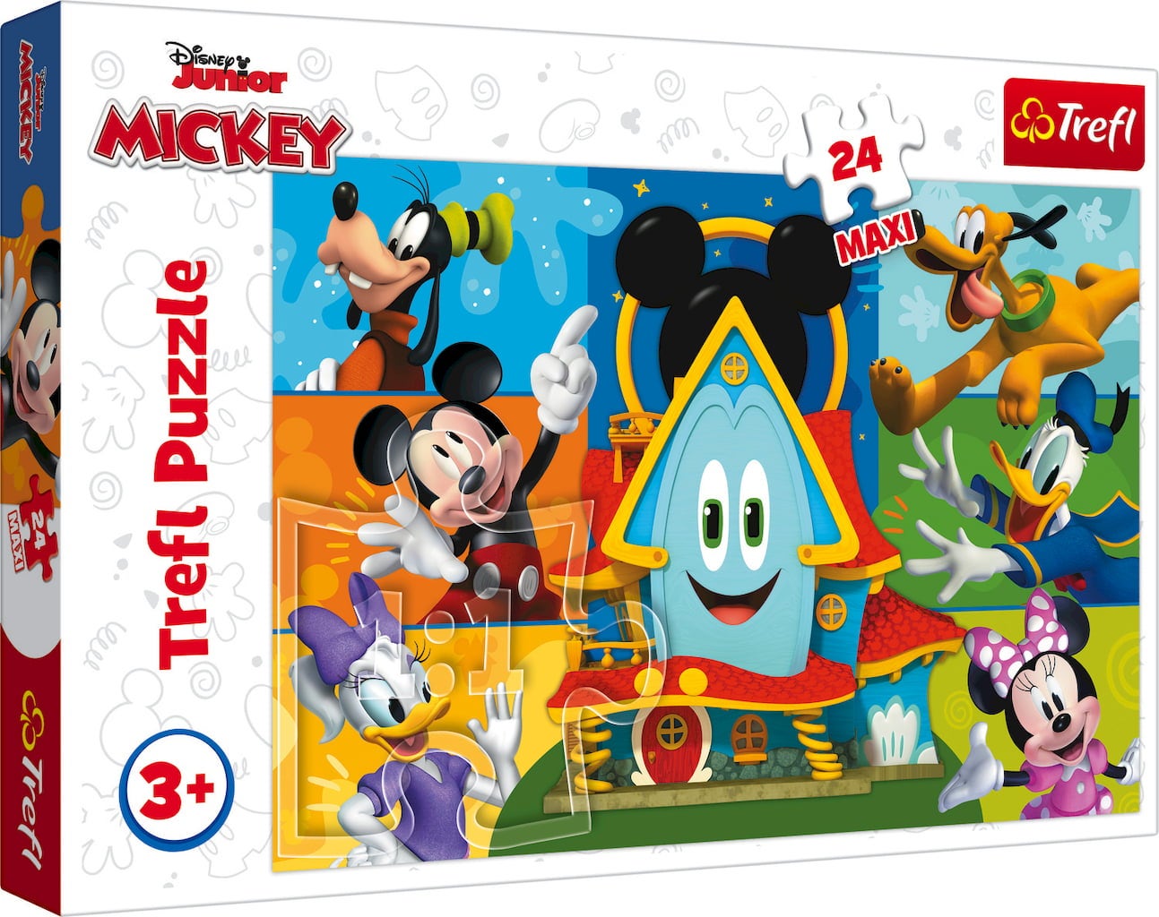 Maxi Puzzle 24 Piezas - Casa de la Diversión de Mickey Mouse