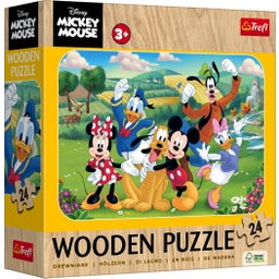 Holz Puzzle Junior - Disney Mickey Mouse and Friends 24 Teile - 1 item