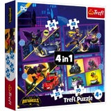 Trefl 4 in 1 Puzzle - Warner Batwheels