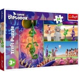 Maxi Puzzle - Dilpodocus Dragon, 24 pieces